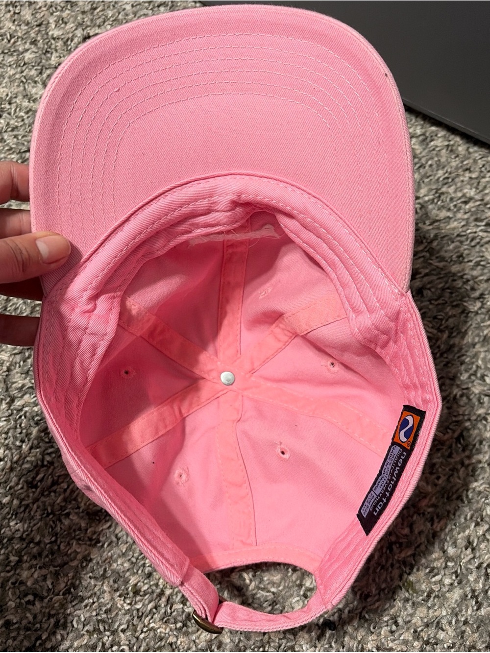 Pink "Daddy" Embroidered Baseball Cap - Picture 3 of 4